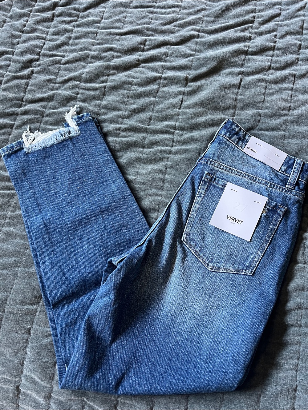 Women’s super high rise Blue Denim Jeans